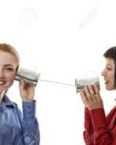 communication with tin cans and string